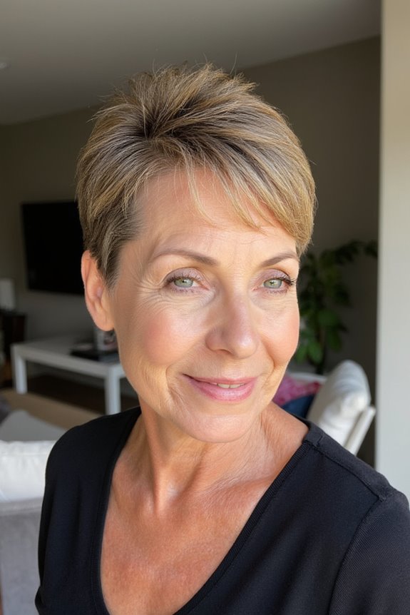 33+ Volumizing Pixie Cuts for Women Over 50 With Fine & Thin Hair in 2025 52 textured fringe pixie cut