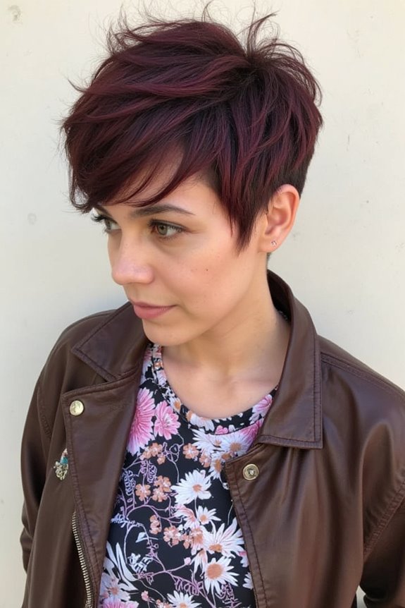 35+ Edgy Short Haircuts for Women Wanting a Bold, New Style in 2025 101 textured fringe short hairstyles
