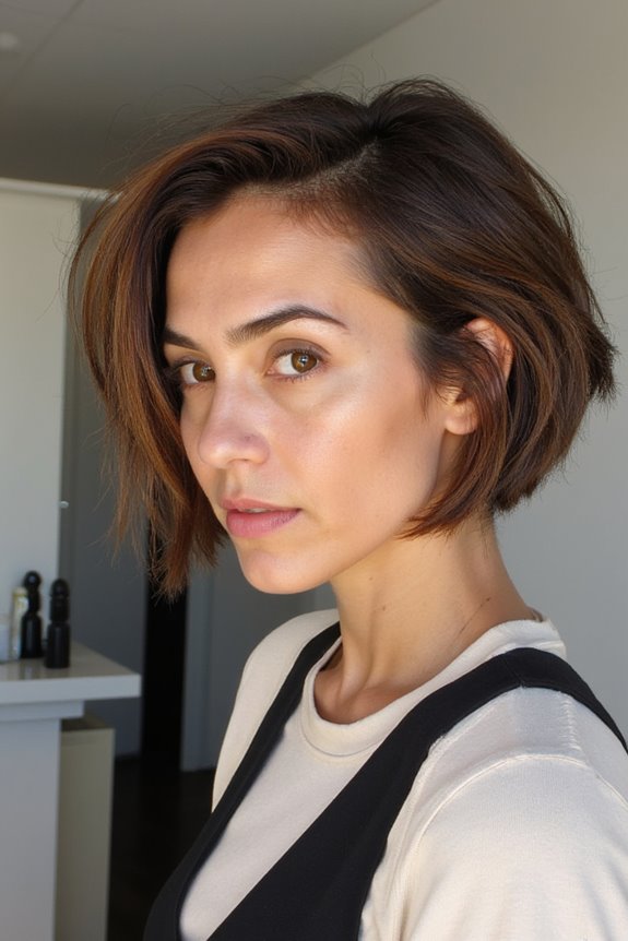 40+ Fantastic Short, Choppy Bob Haircuts for a Modern Look in 2025 8 textured layered bob hairstyle