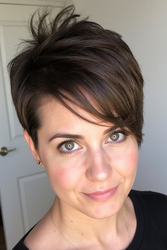 47+ Textured Pixie Cut Ideas for a Messy, Modern Look in 2025 119 textured layered pixie bangs