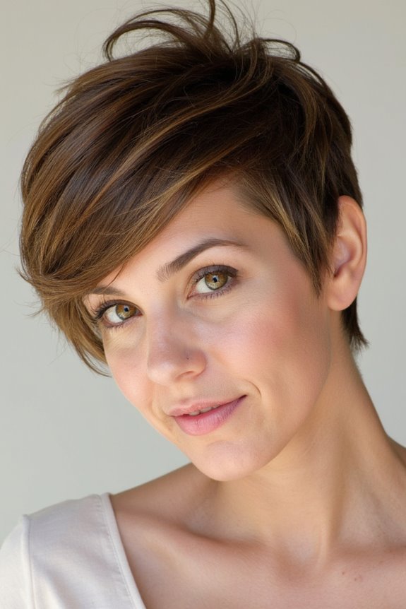 48+ Most Volumizing Pixie Cuts for Thin Hair in 2025 126 textured layered pixie cut
