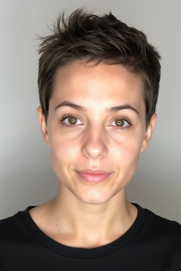 15+ Cutest Shaved Pixie Cuts for a Bold Look in 2025 5 textured layers for pixie