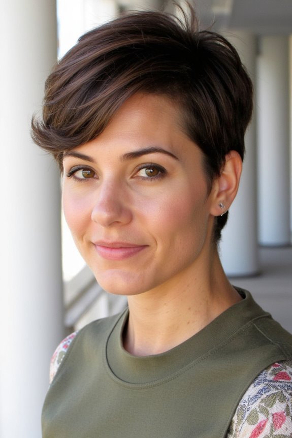 35+ Most Flattering Ways to Get a Pixie Cut for Round Face Shapes in 2025 87 textured layers for round faces