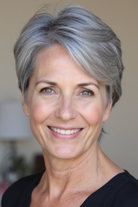 28+ Long Pixie Cuts for Older Women to Look & Feel Modern in 2025 6 textured long pixie layers