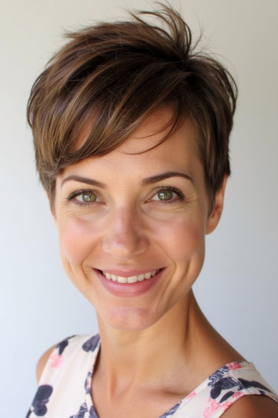 32+ Cutest Short Shaggy Haircuts for Fine Hair to Look Fuller in 2025 2 textured pixie cut layers