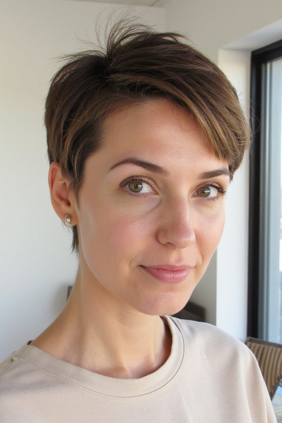 50+ Short Hairstyles for Thin, Fine Hair to Appear Thick & Full in 2025 128 textured pixie cut tips