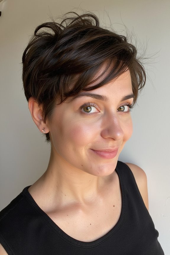 47+ Textured Pixie Cut Ideas for a Messy, Modern Look in 2025 44 textured pixie with bangs
