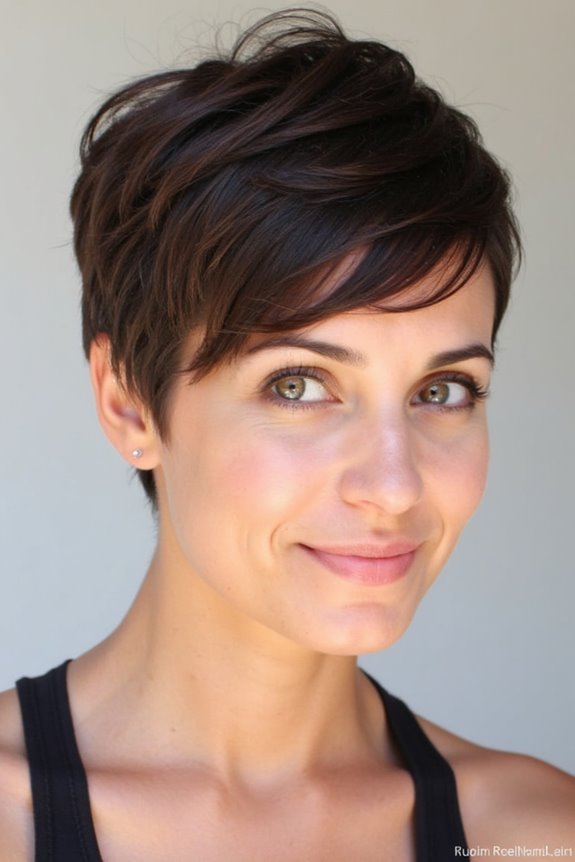 39+ Best Pixie Cuts for Fine Hair to Look Fuller in 2025 6 textured pixie with choppy layers