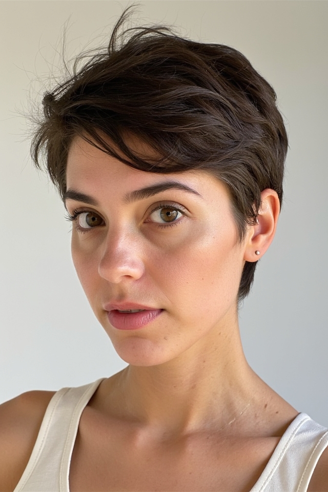 50+ Modern Shaggy Pixie Cut Ideas for 2025 2 textured shaggy pixie hairstyle