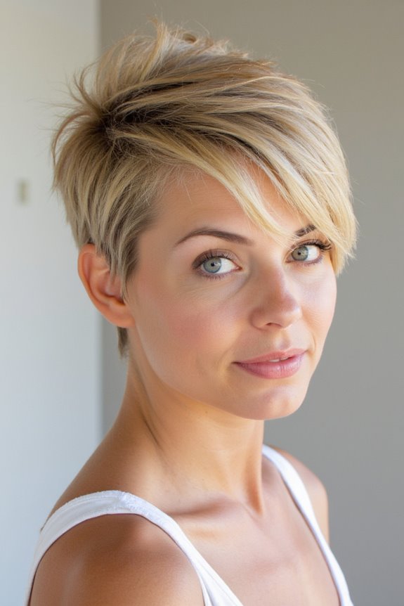 49+ Short Blonde Hair Ideas We Can't Stop Staring At 2025 114 textured short blonde layers