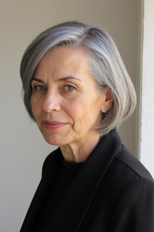 42+ Classic Short Bob Haircuts for Ladies Over 60 Who Want a Youthful Style in 2025 133 textured short bob hairstyle