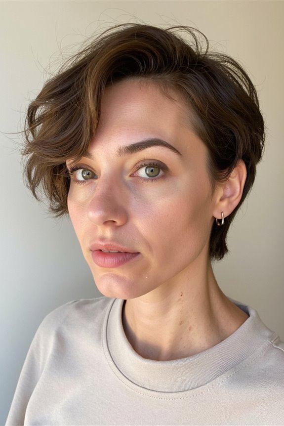 40+ Messy Short Hairstyles That Are Effortlessly Chic in 2025 47 textured short hair elegance