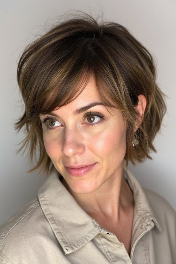 These 34+ Short Shaggy Bob Haircuts Are The On-Trend Look Right Now in 2025 83 textured short shaggy bob