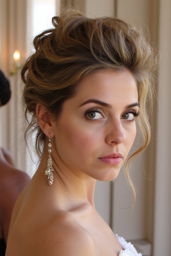 32+ Cute & Easy Updos for Short Hair for Special Occasions in 2025 75 textured tousled short hairstyle