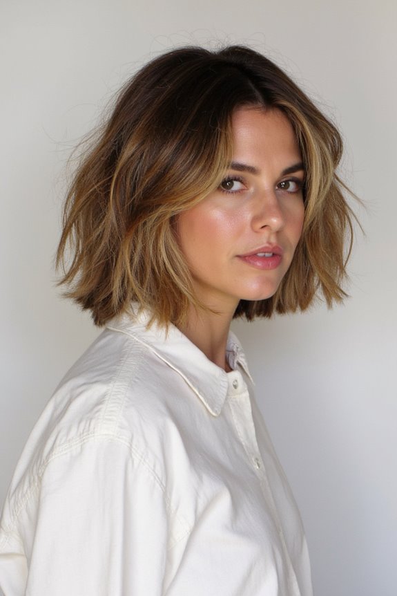 15+ Sleek Cinch Bob Hairstyles That Are Trending Now in 2025 4 textured wavy bob styling tips