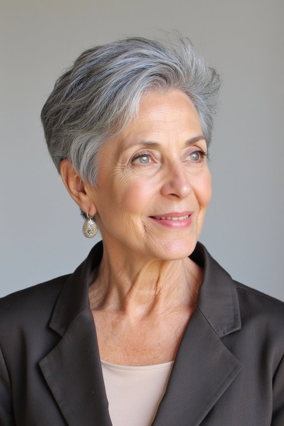 28+ Stylish Wedge Haircuts for Women Over 60 in 2025 7 textured wedge hairstyle sophistication
