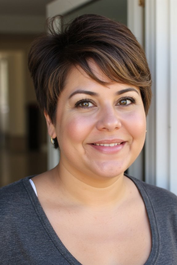 15+ Flattering Pixie Haircuts for Plus-Size Women in 2025 30 textured youthful pixie cut