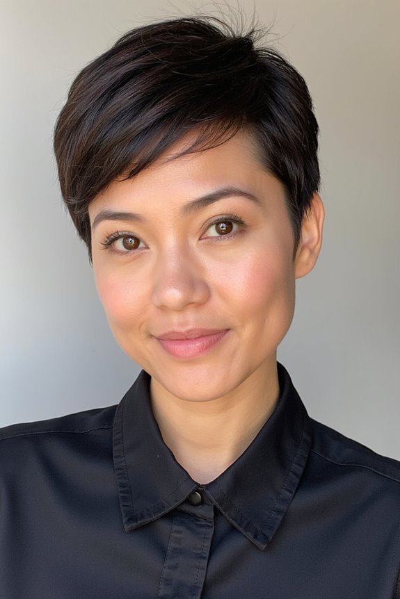 34+ Edgy Pixie Cuts for Women of All Ages and Hair Textures in 2025 34 thick hair pixie styling