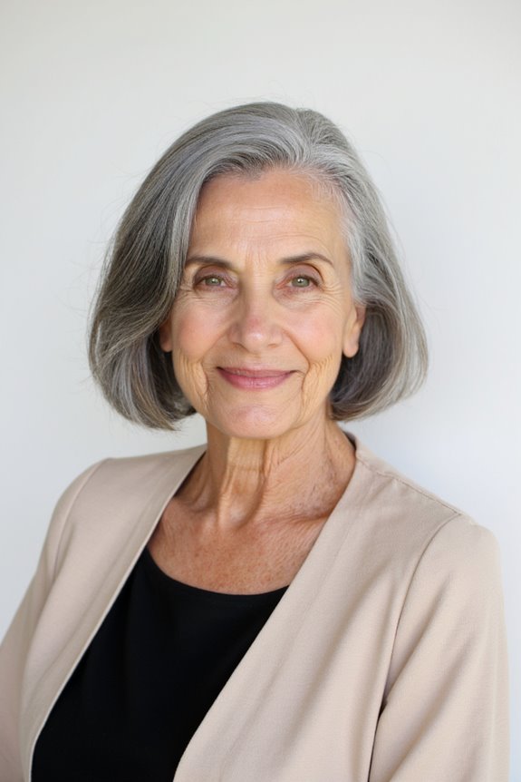 22+ No-Fuss, Yet Stylish Short Bob Haircuts for Women Over 70 in 2025 2 timeless chic bob hairstyle