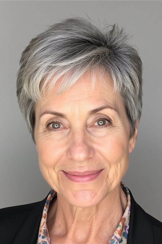 36+ Incredible Short "Choppy" Haircuts for Women Over 60 in 2025 2 timeless choppy pixie hairstyle