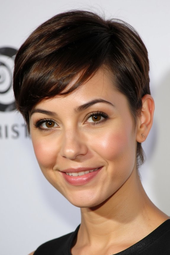 15+ Chic Pixie Cuts That Complement Chubby Faces for 2025 2 timeless classic pixie cut