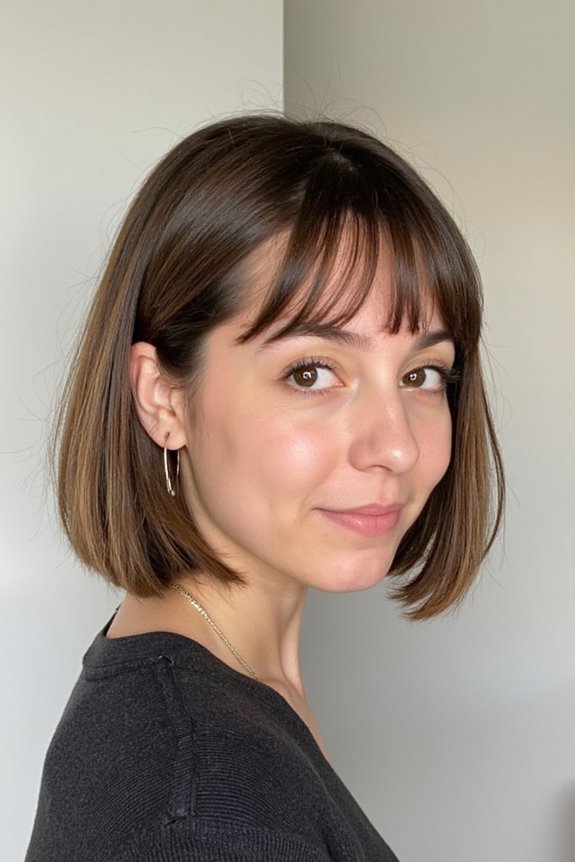 29 Ways You Can Get an Ear-Length Haircut and Still Look Cute in 2025 2 timeless edgy blunt bob