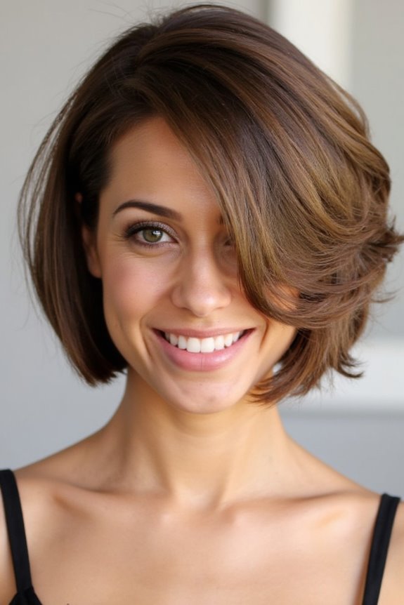 26+ "Bouncy Bob" Haircuts Women Love Having for 2025 2 timeless elegance with bounce