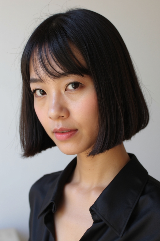 33+ Jaw-Length Bob Haircuts to See If You Want a Chic Crop in 2025 2 timeless jaw length bob styling