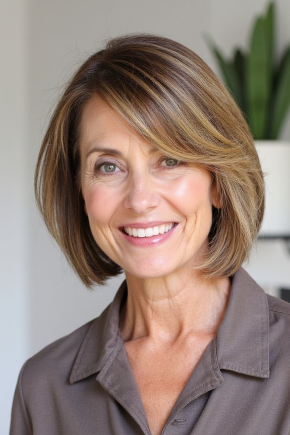 41+ Easy and Stylish Short Bobs With Bangs for Women Over 60 in 2025 14 timeless layered bob elegance