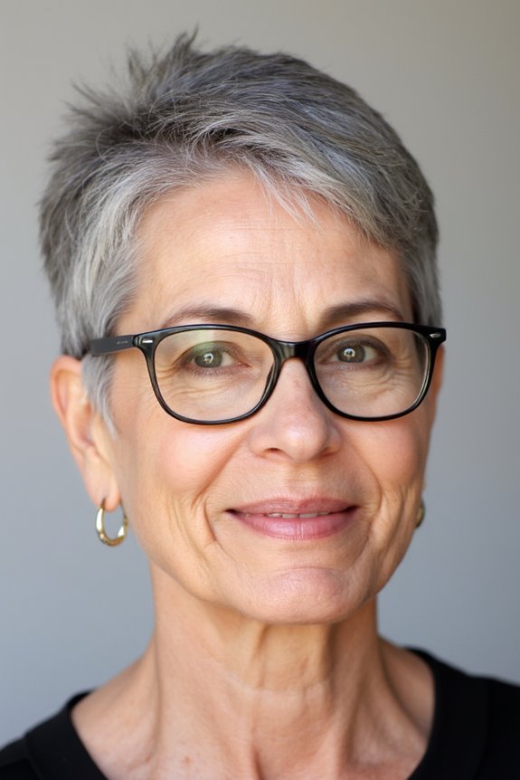 31+ Best Short Hairstyles for Women Over 50 With Glasses in 2025 2 timeless low maintenance pixie cut