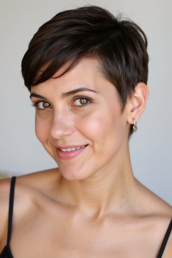 23+ Flattering Short Haircuts for Oval Faces in 2025 2 timeless low maintenance pixie cut