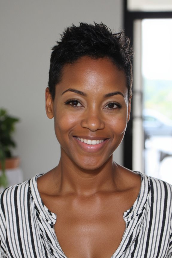 20+ Youthful Short Natural Haircuts for Black Women Over 50 in 2025 2 timeless low maintenance tapered cut