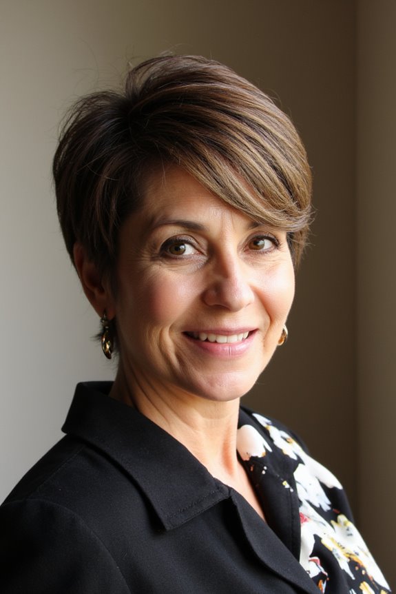 43+ Trendiest Pixie Haircuts for Women Over 50 in 2025 2 timeless pixie with bangs