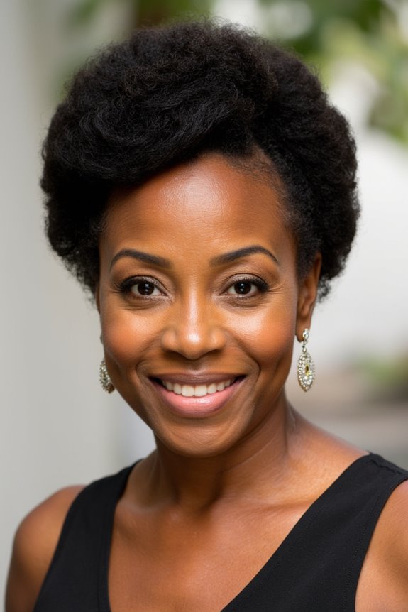 15+ Beautiful Short Natural Haircuts for Black Women Over 60 in 2025 26 timeless short afro style