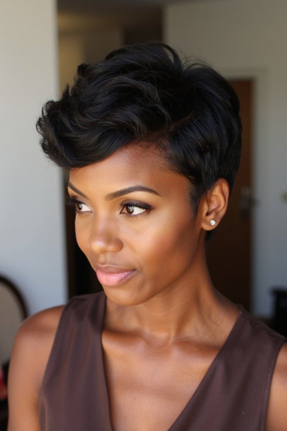 40+ Incredible Short Hairstyles for Black Women in 2025 151 timeless short finger waves
