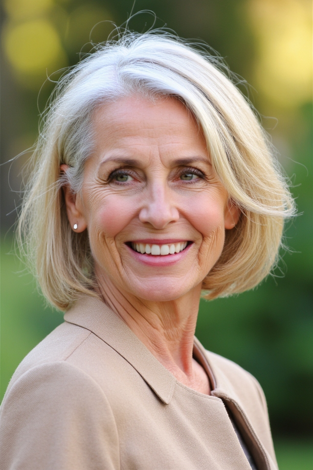 42+ Classic Short Bob Haircuts for Ladies Over 60 Who Want a Youthful Style in 2025 112 timeless soft blonde waves