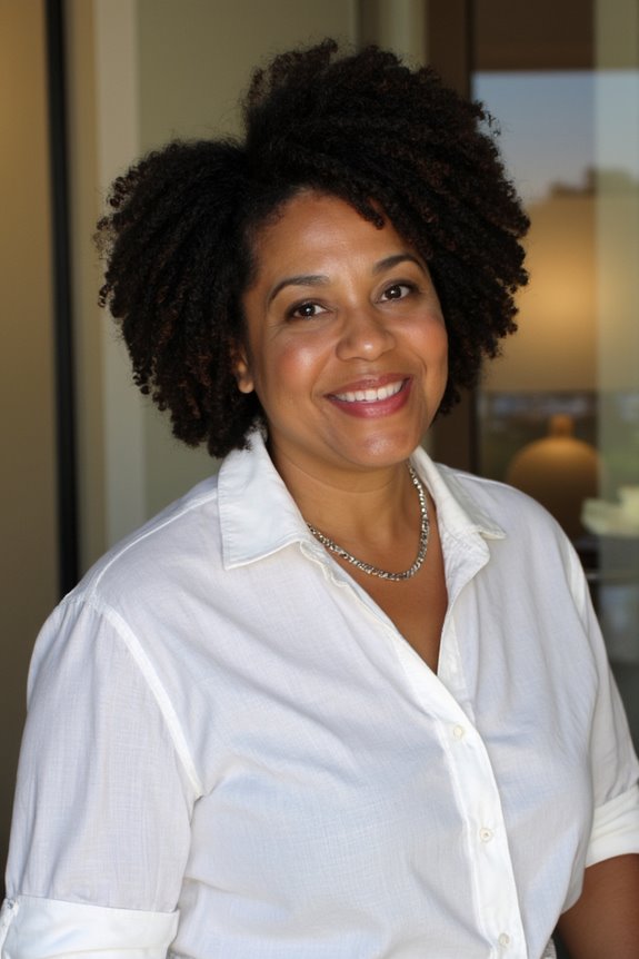 20+ Youthful Short Natural Haircuts for Black Women Over 50 in 2025 54 timeless structured rounded afro