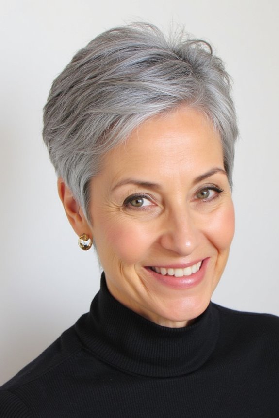 44+ Stylish & Fuss-Free Short Hairstyles for Women Over 50 in 2025 72 timeless tapered pixie elegance