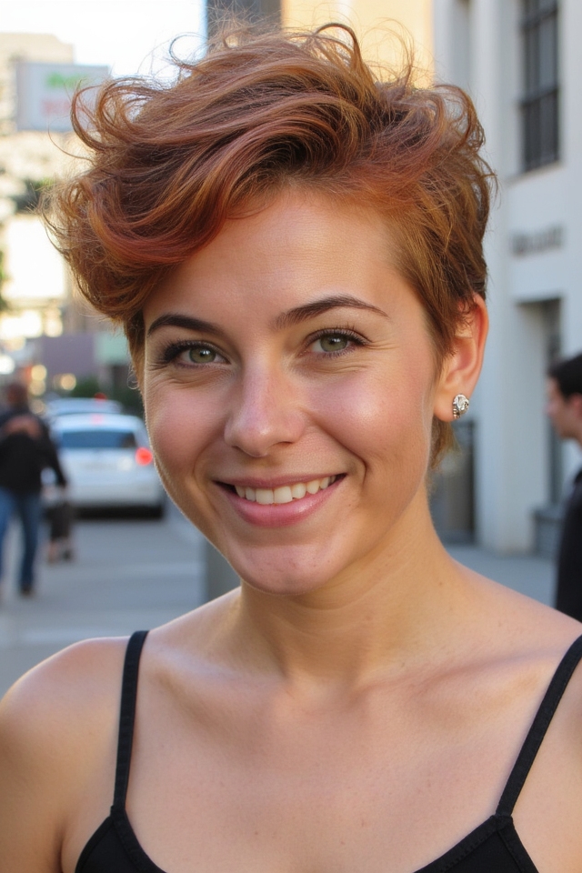 50+ Bixie Haircut Examples Trending Right Now 62 tousled bixie with curls
