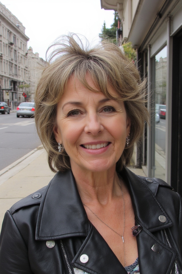 21+ Short Choppy Haircuts Women in Their 70s Can Pull-Off 2025 11 tousled choppy haircut volume