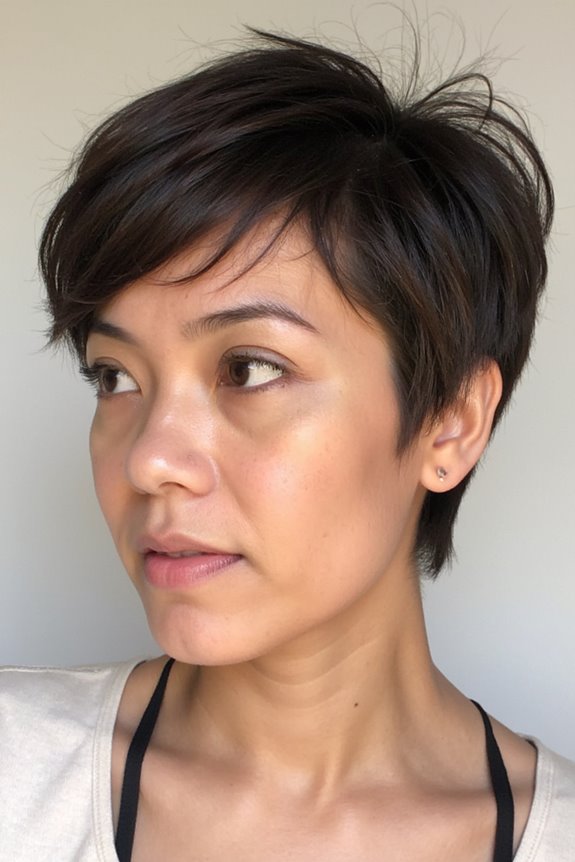 15+ Pixie Bob Haircuts for Thin Hair That Add Volume & Style in 2025 22 tousled feathered pixie bob