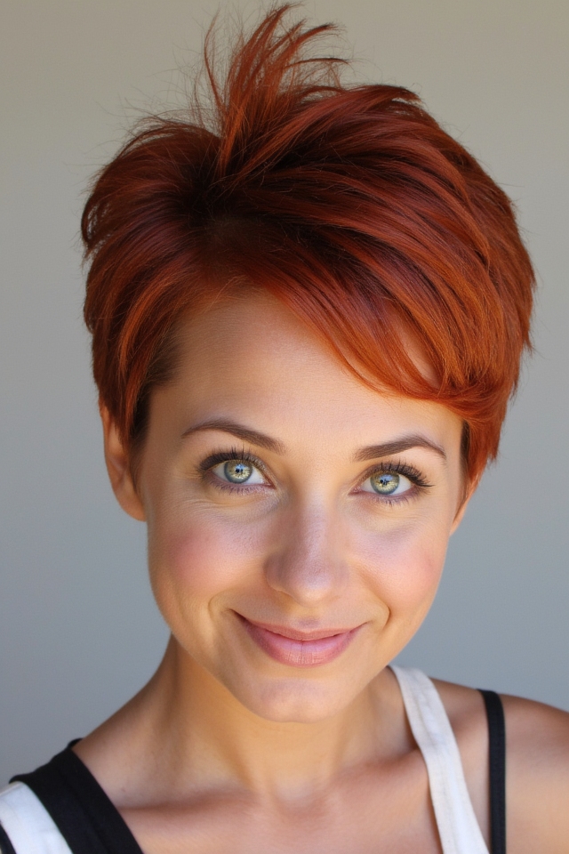 24+ Spiky Pixie Cuts for a Bold, Yet Super Cute Look in 2025 26 tousled fluffy spiky pixie