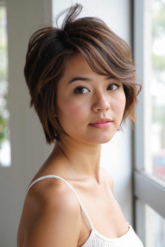 46+ Cute Short Haircuts for Short Hair Trending in 2025 167 tousled layered short hairstyle