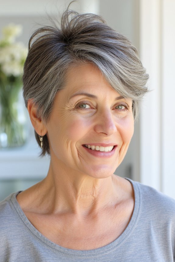 30+ Trendy Short Haircuts for Older Women With Fine Hair to Boost Volume in 2025 88 tousled layers with highlights
