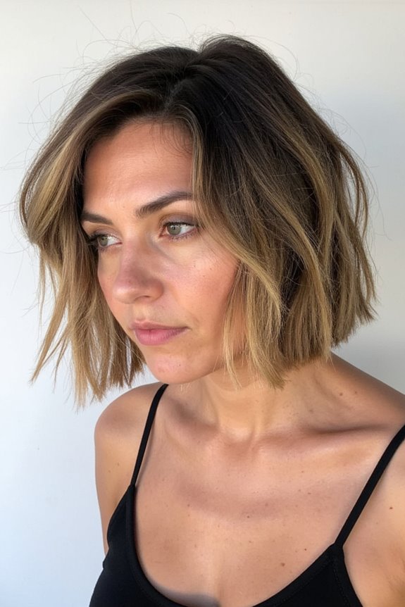 47+ Trendy Short Bob Haircuts & Hairstyles Women Are Getting in 2025 116 tousled layers with highlights
