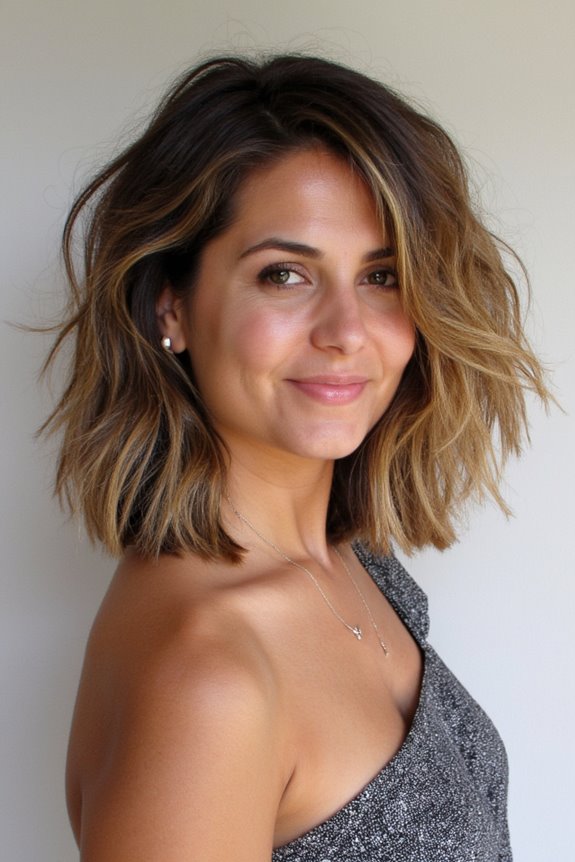 26+ Cutest Short Haircuts for Thick, Wavy Hair to Style More Easily in 2025 15 tousled shaggy haircut volume