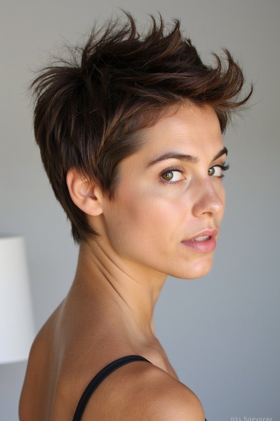 47+ Textured Pixie Cut Ideas for a Messy, Modern Look in 2025 49 tousled volumized pixie cut