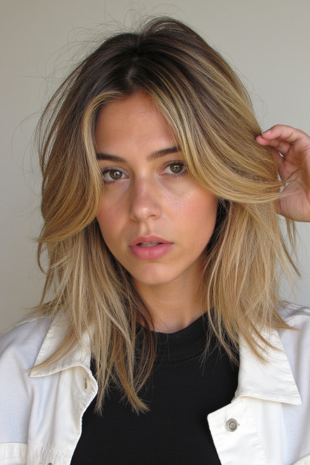 50+ Fantastic Short to Medium Layered Haircuts for That In-Between Length 2025 114 versatile layered shoulder length hairstyle