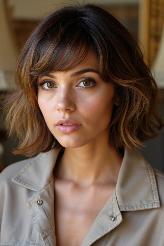 30+ Retro 70s Short Shag Haircuts Trending in 2025 41 vibrant highlighted short shag