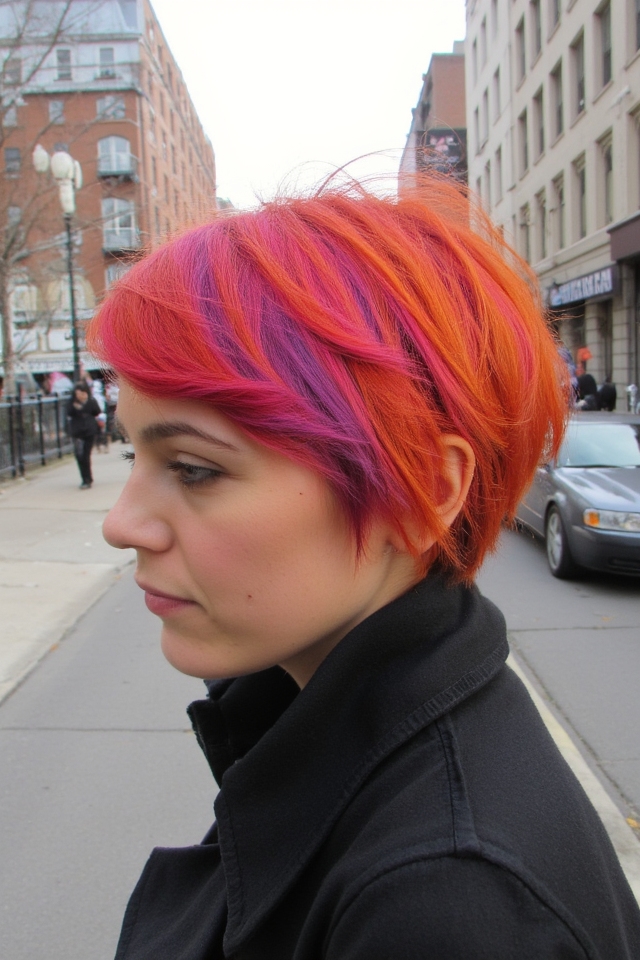 50+ Bixie Haircut Examples Trending Right Now 49 vibrant pixie bob highlights style